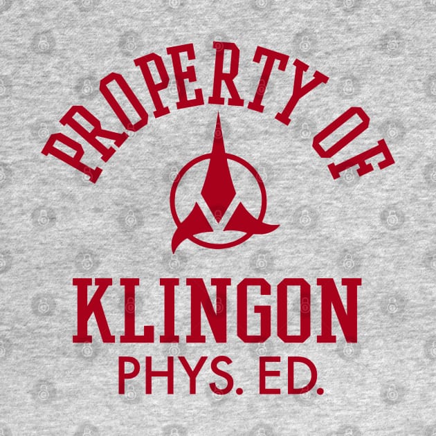 Star Trek Klingon Phys. Ed. by ROBZILLA